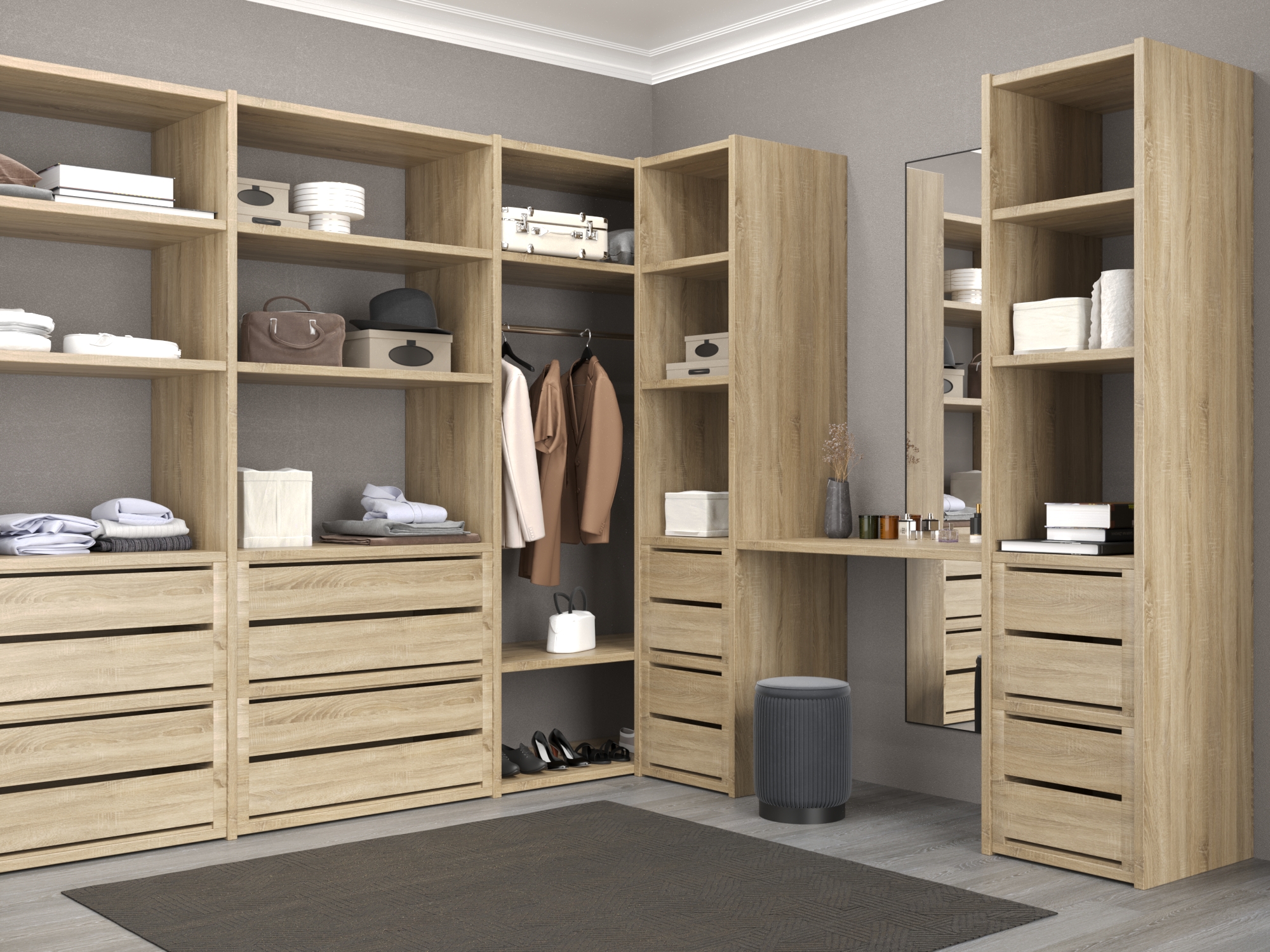 Гардеробные на заказ